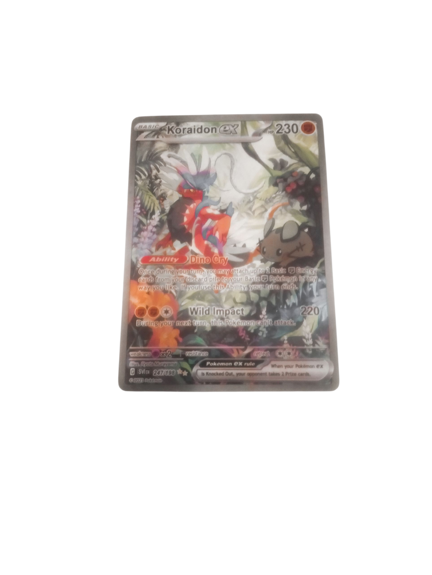 Koraidon EX – Pokémon TCG Card